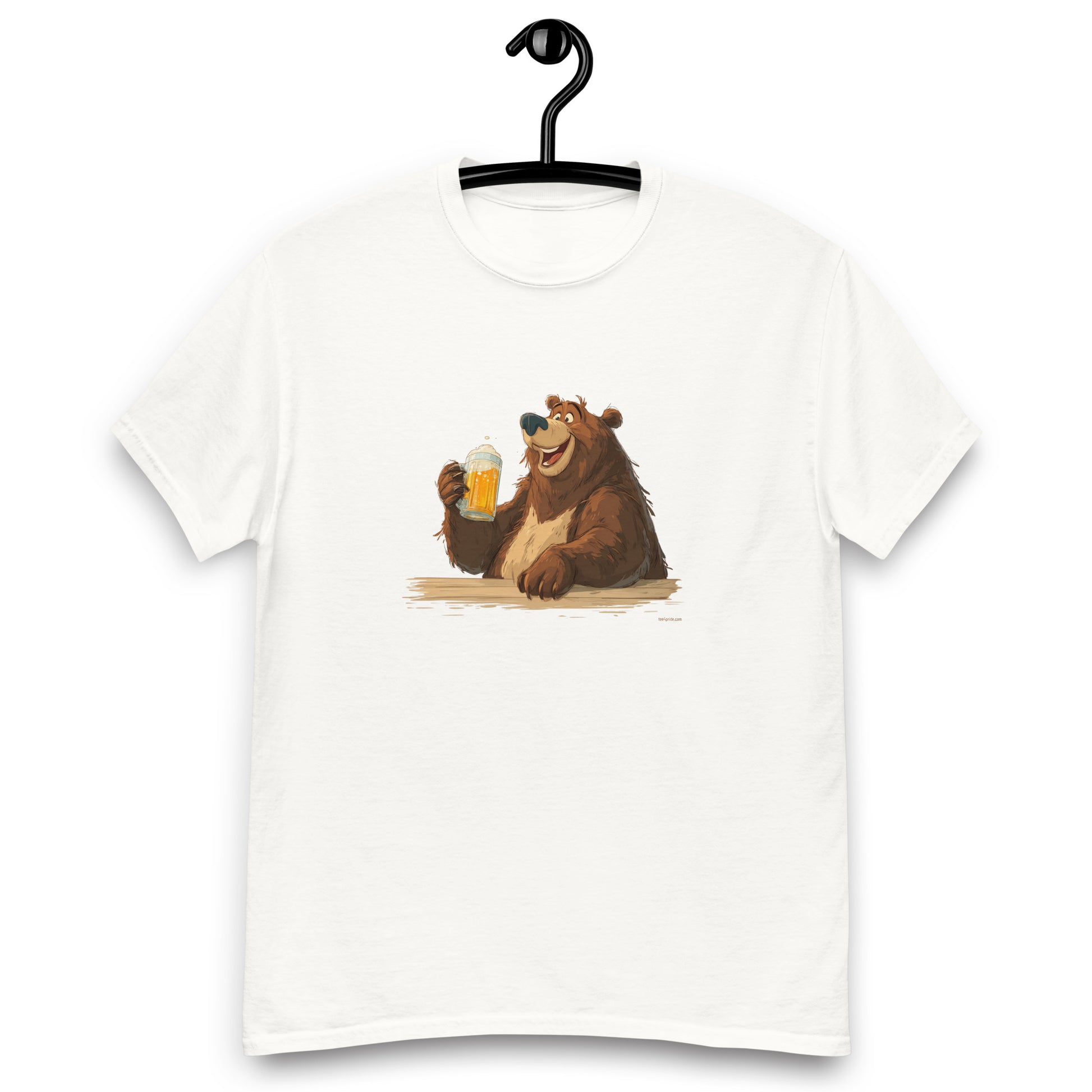 t shirt Ours buveur de biere