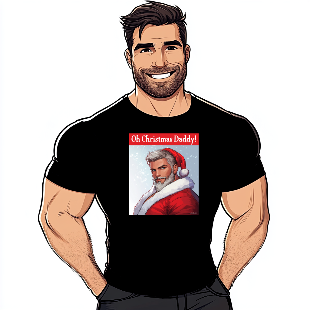 t shirt Pere Noel gay