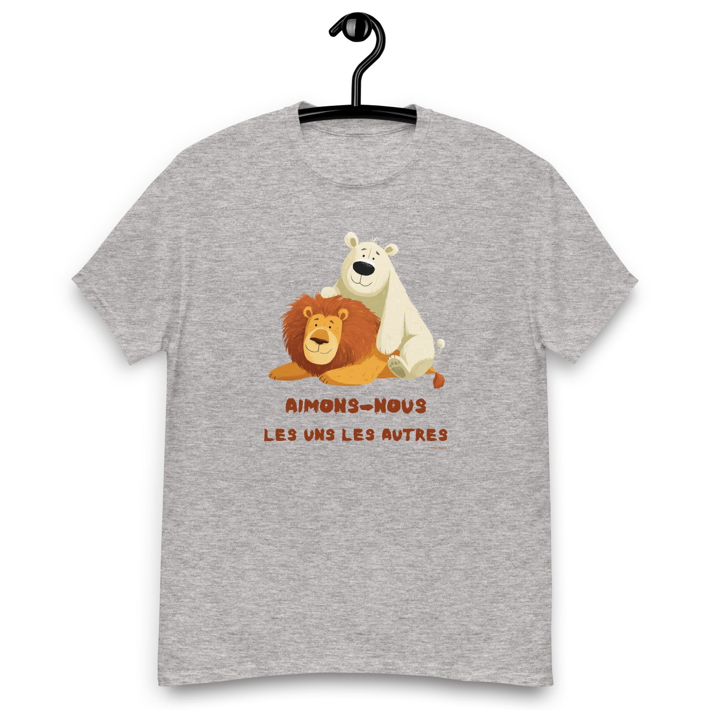t shirt amour universel