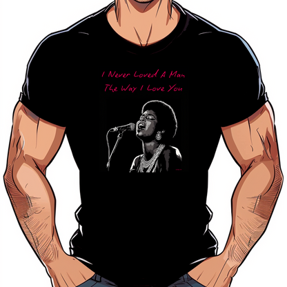 t shirt aretha frankiln gay