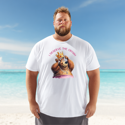 t shirt bear gay couronne