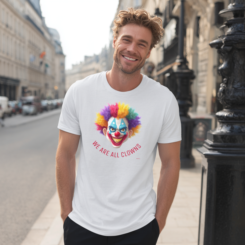 t shirt clown gay