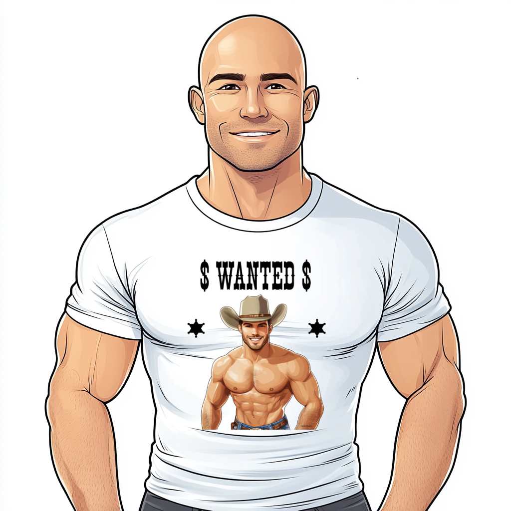 t shirt cowboy gay