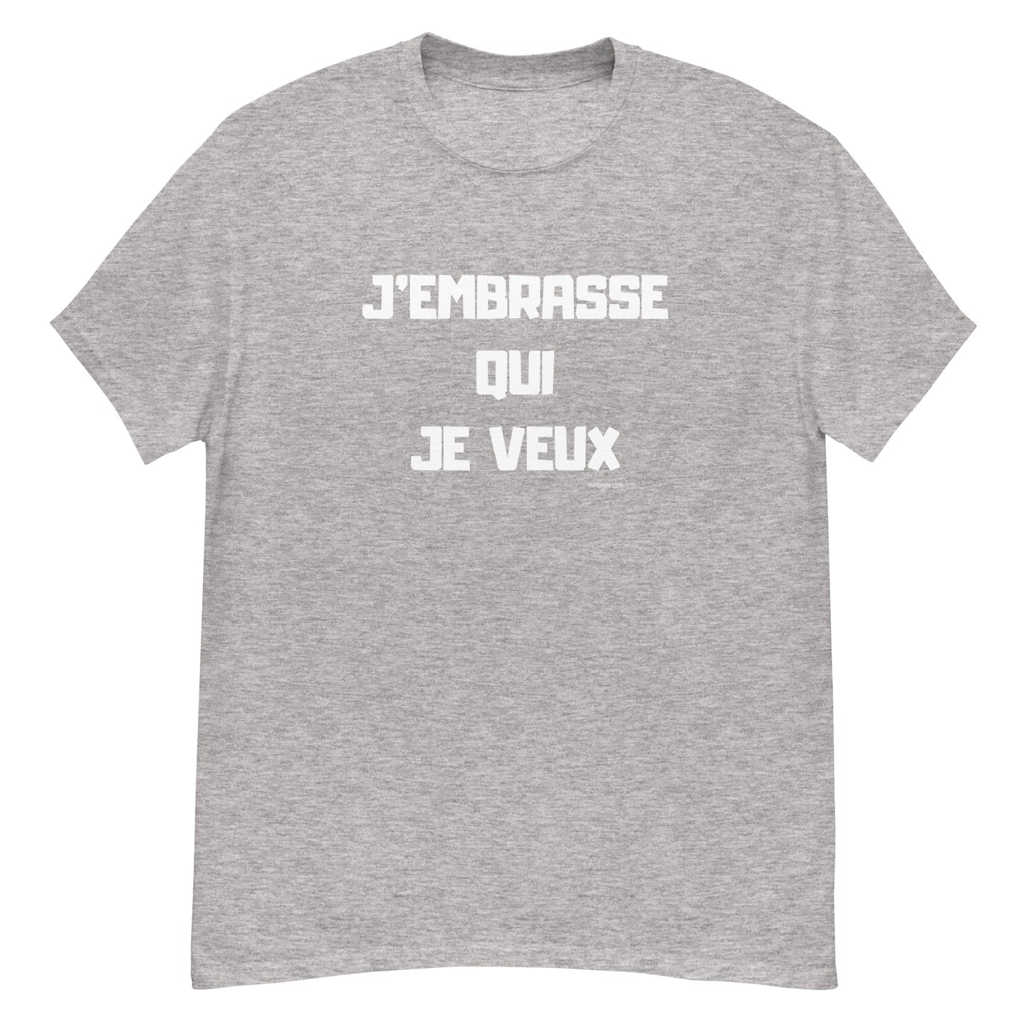 t shirt gay j embrasse qui je veux