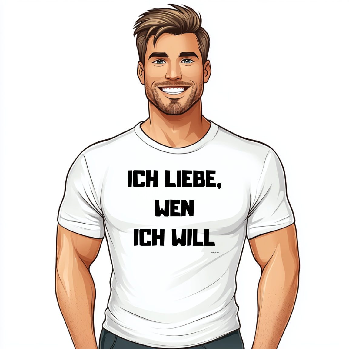 t shirt gay pride lgbt humour allemand