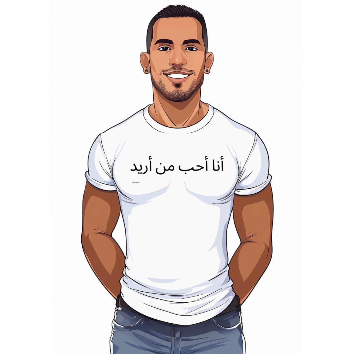 t shirt lgbt gay pride arabe sexy