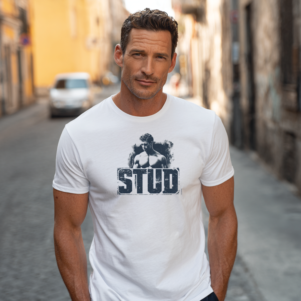 t shirt lgbt homme stud