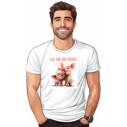 t shirt lgbt la vie en rose