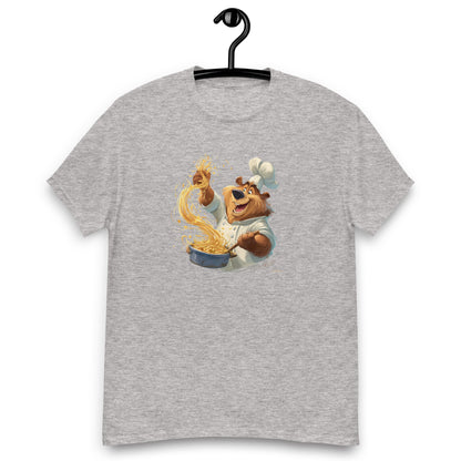 t shirt ours cuisinier