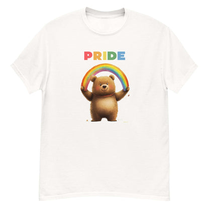 tee shirt nounours arc en ciel