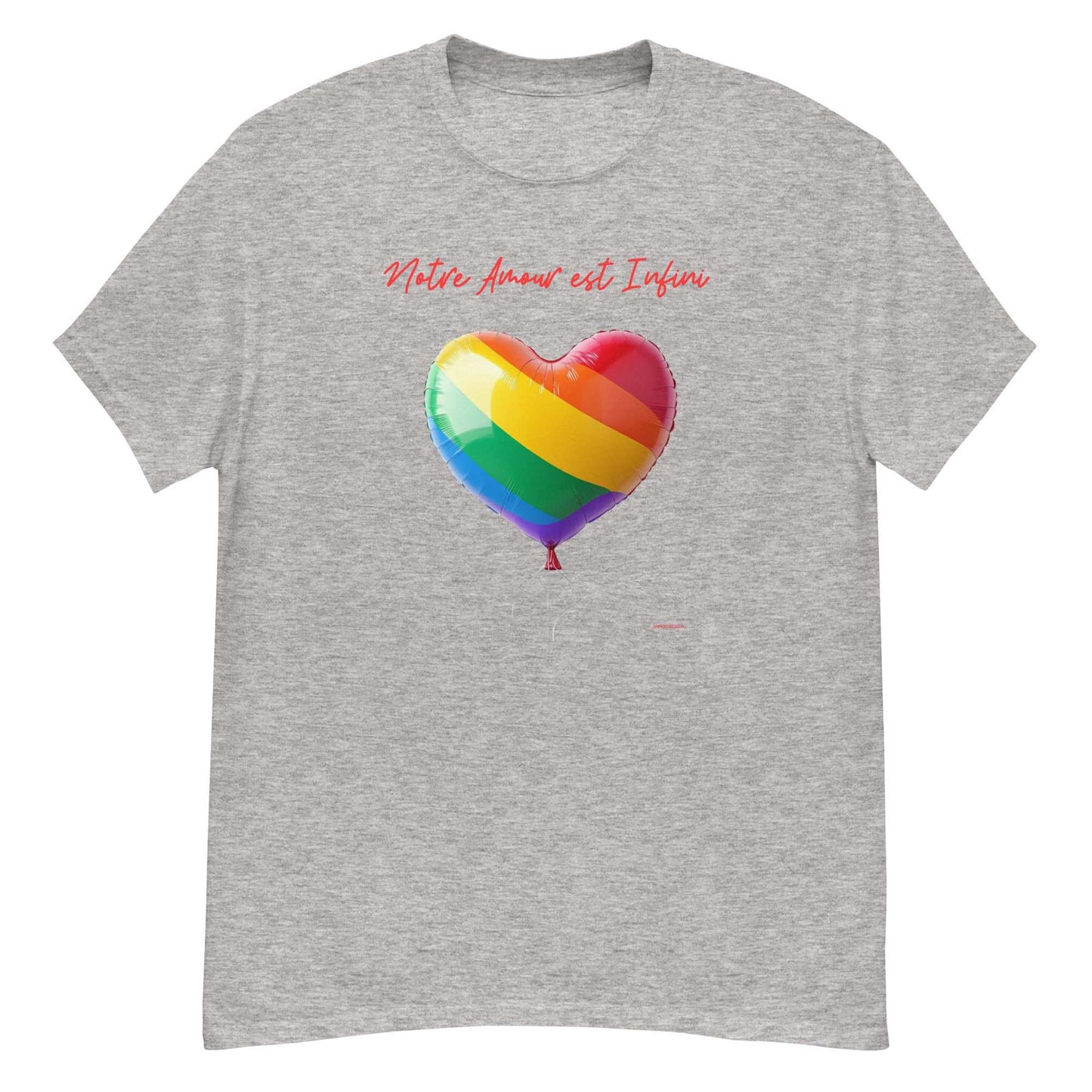 tee shirt pride amour gay infini