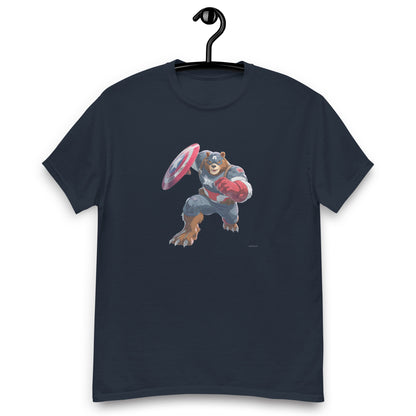 tee shirt Captain America Ours