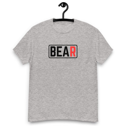 tee shirt gay Bear gris