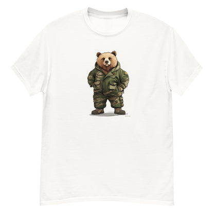 tee shirt gay bear militaire