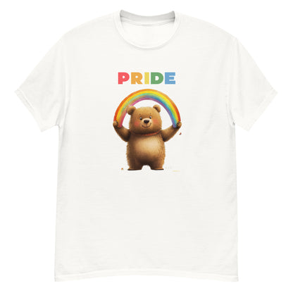 tee shirt nounours arc en ciel