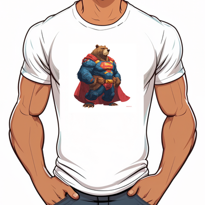 tee shirt superman bear