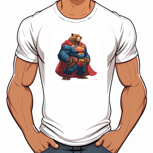tee shirt superman bear