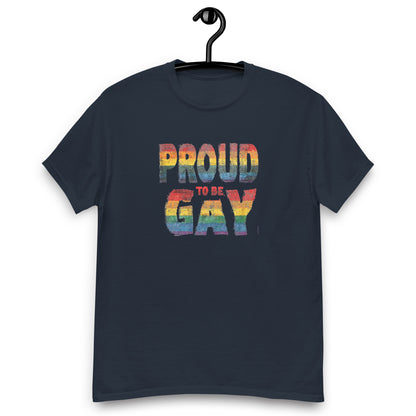 teeshirt fier gay