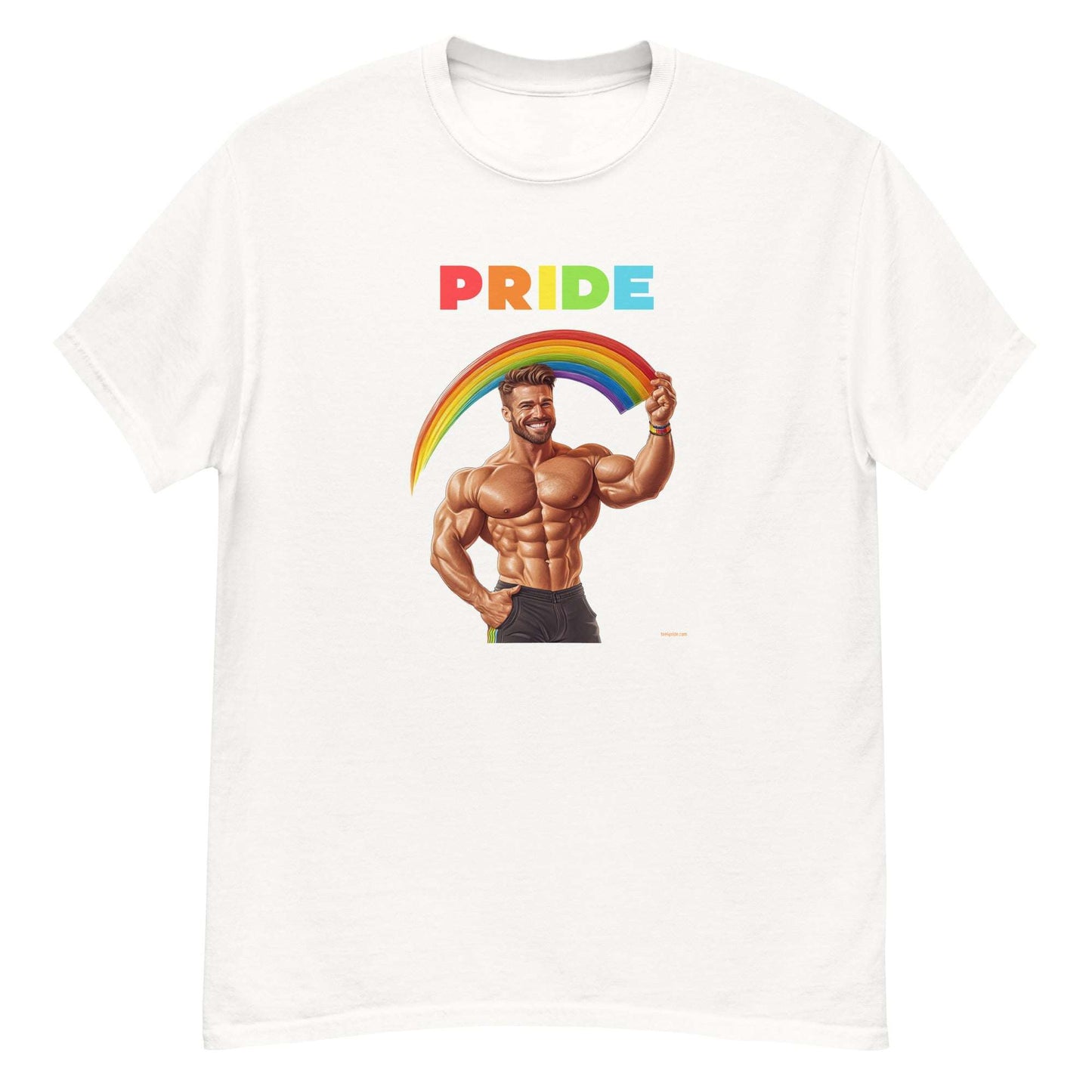 tshirt arc en ciel lgbt