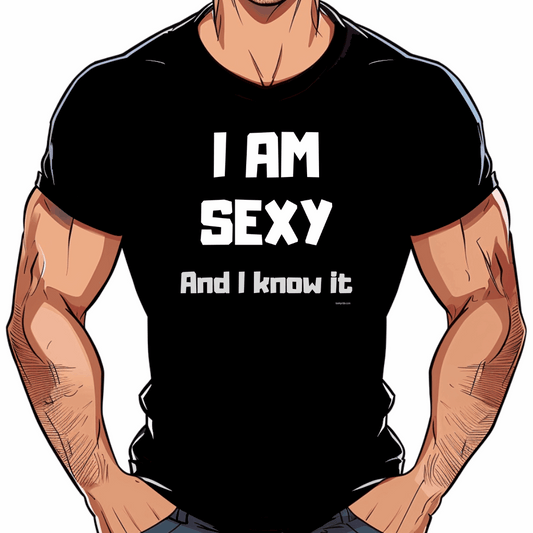 tshirt gay sexy I am sexy