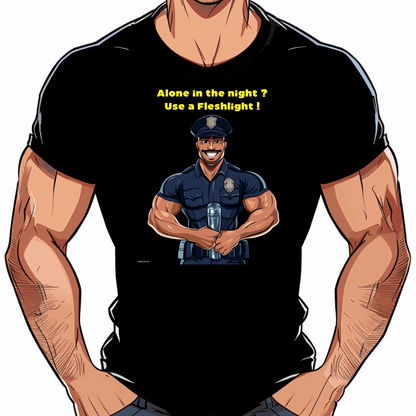 tshirt policier gay