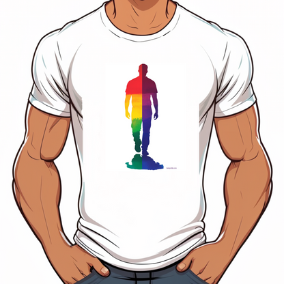 tshirt Lgbt Homme rainbow