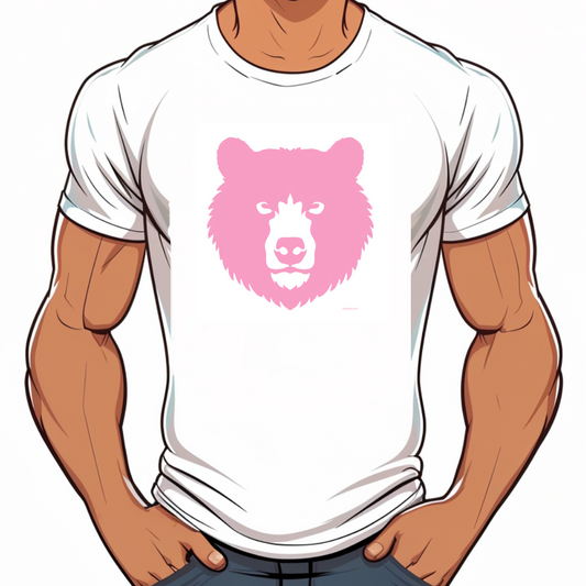 tshirt Ours rose