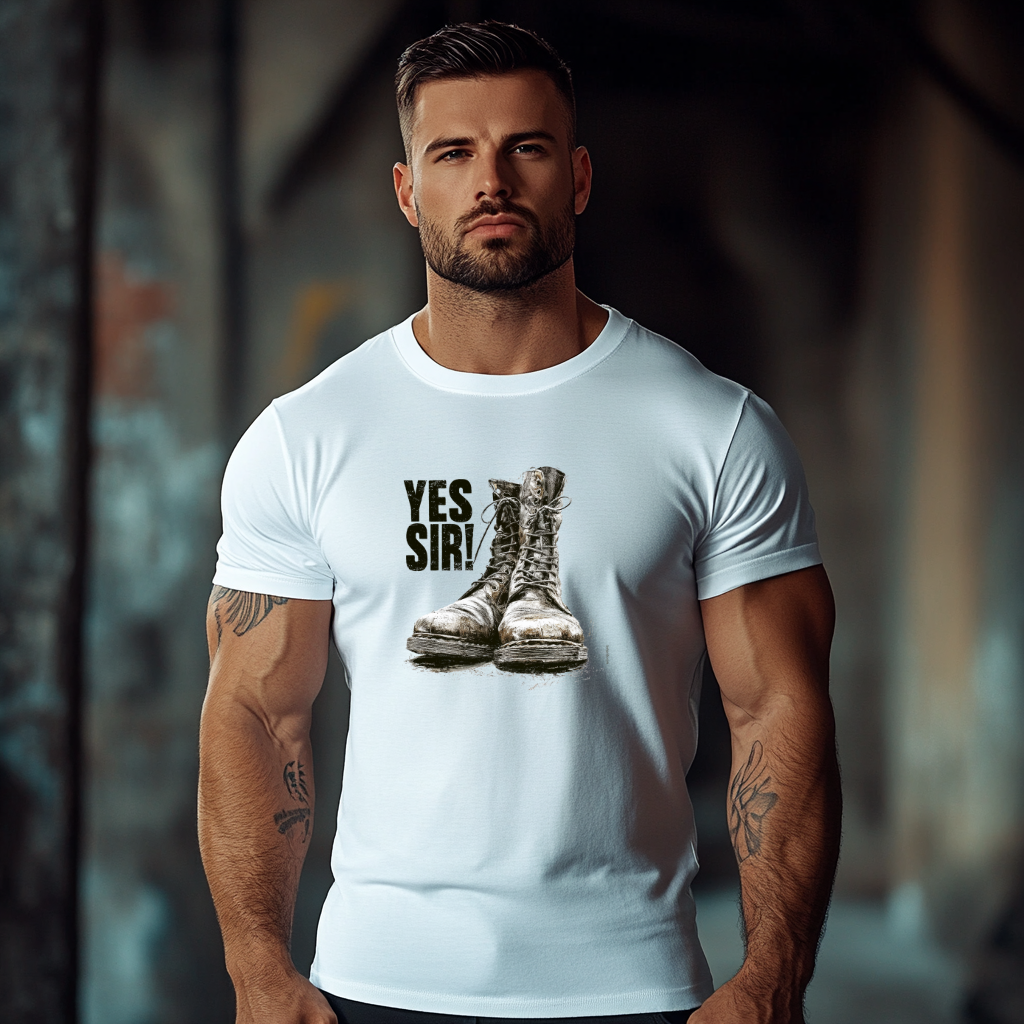 tshirt Sir Yes Sir