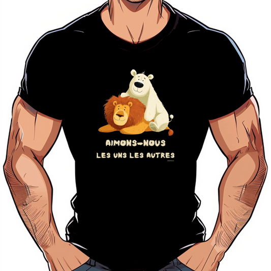 tshirt amour universel lgbt