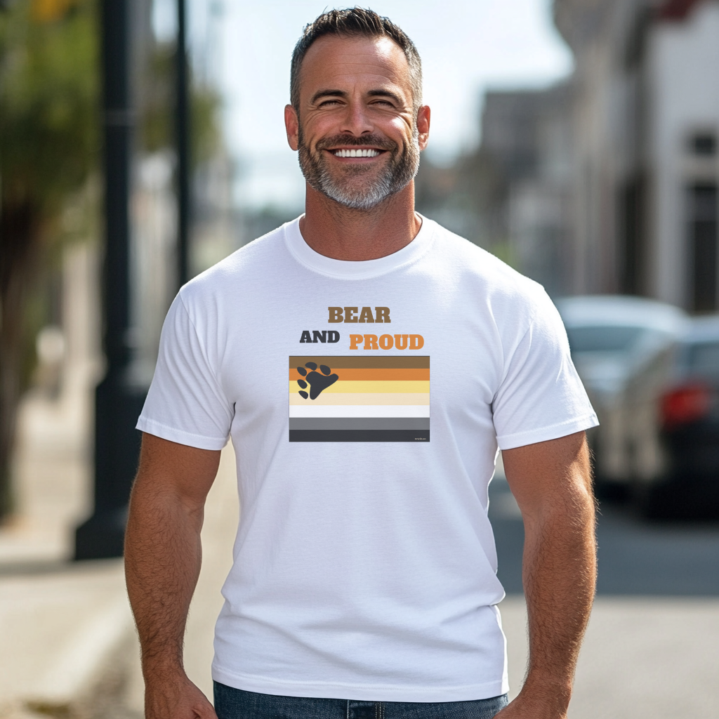 tshirt drapeau bear
