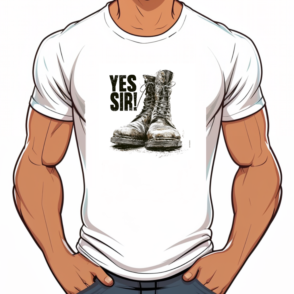 tshirt gay Yes Sir