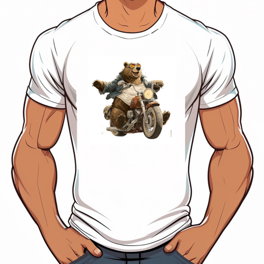 tshirt gay biker bear