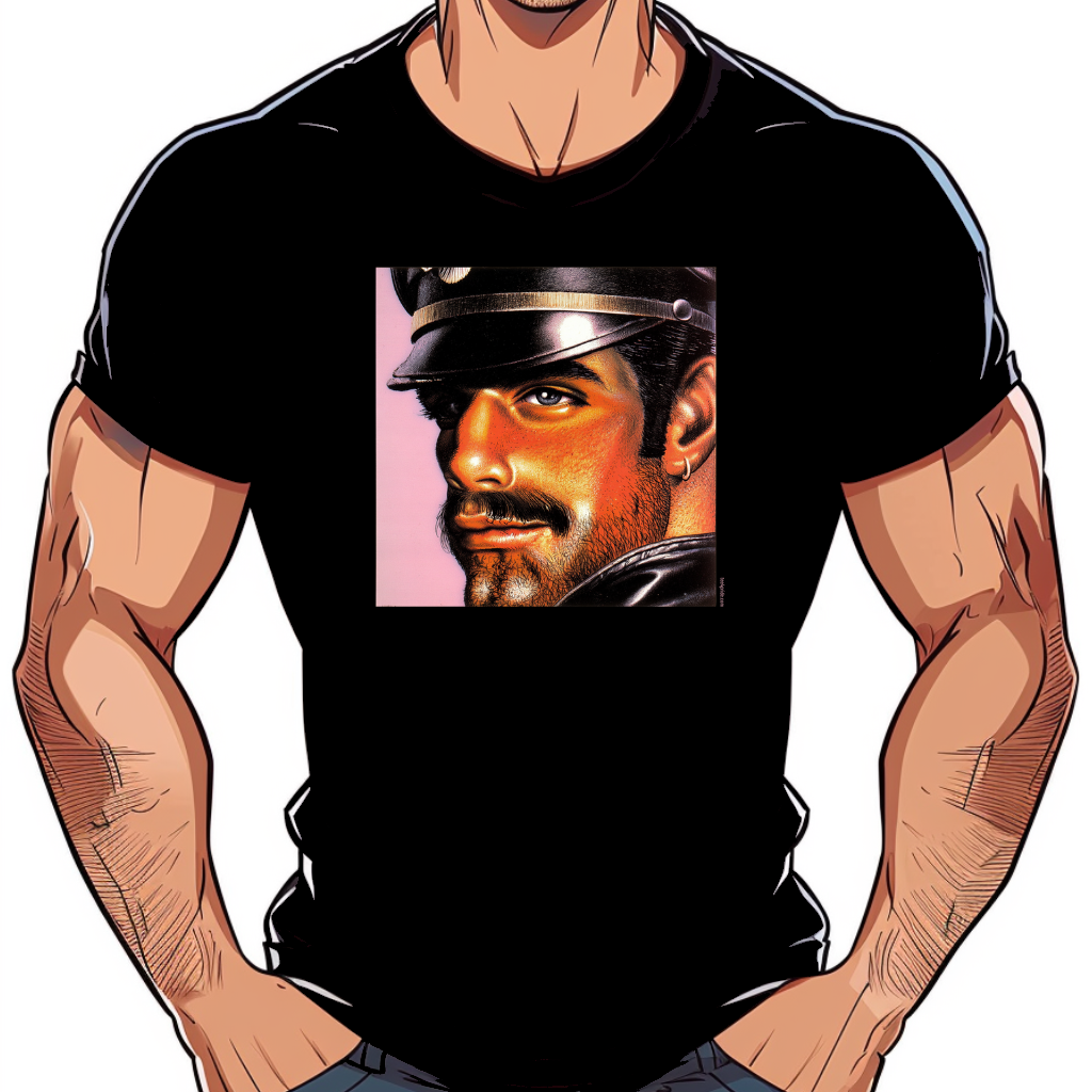 tshirt gay macho