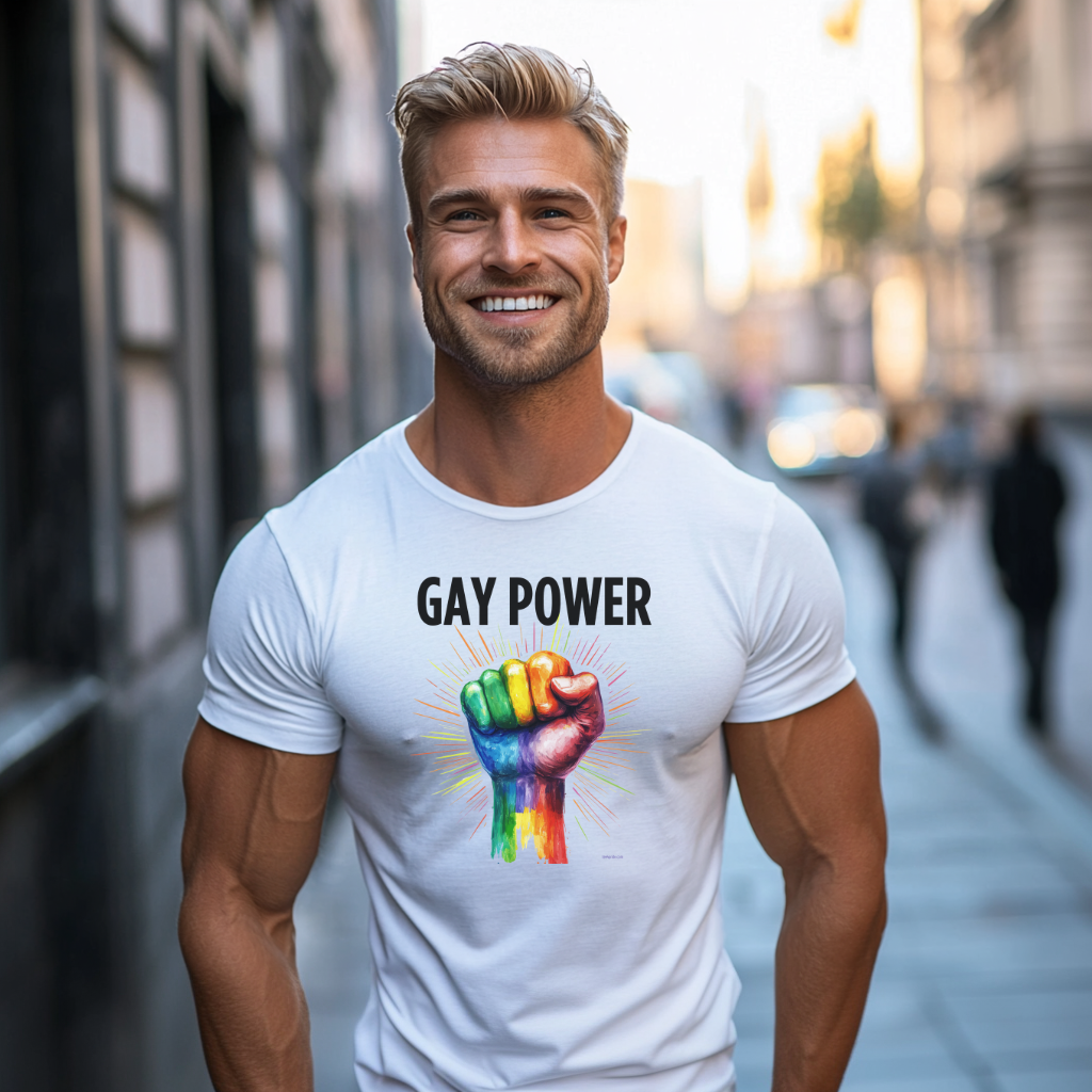 tshirt gay power
