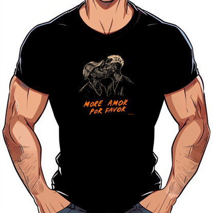 tshirt lgbt homme more amor por favor