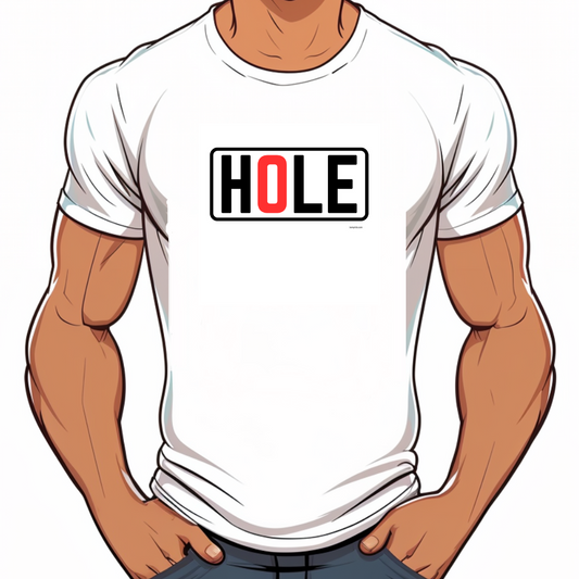 tshirt lgbt homme trou