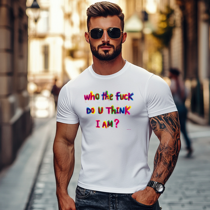 tshirt lgbt who the fuck