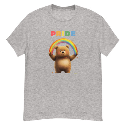 tshirt nounours arc en ciel